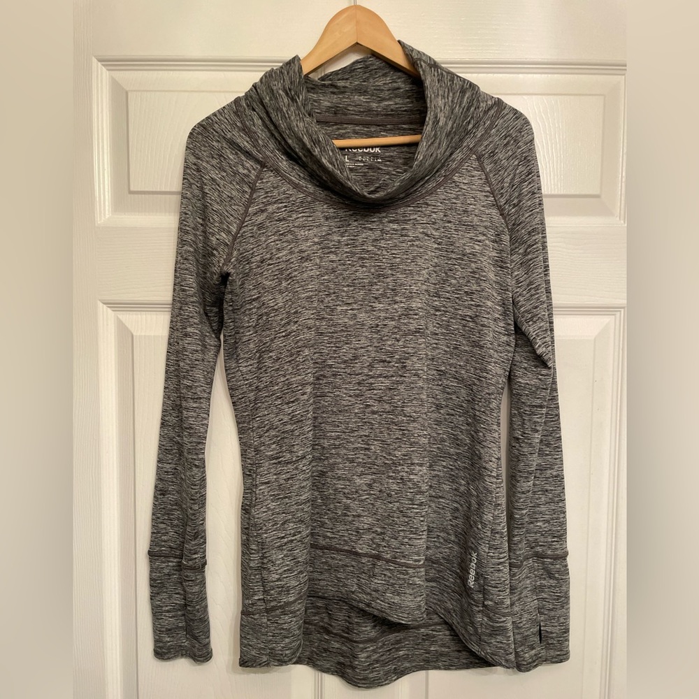 Reebok cowl neck top